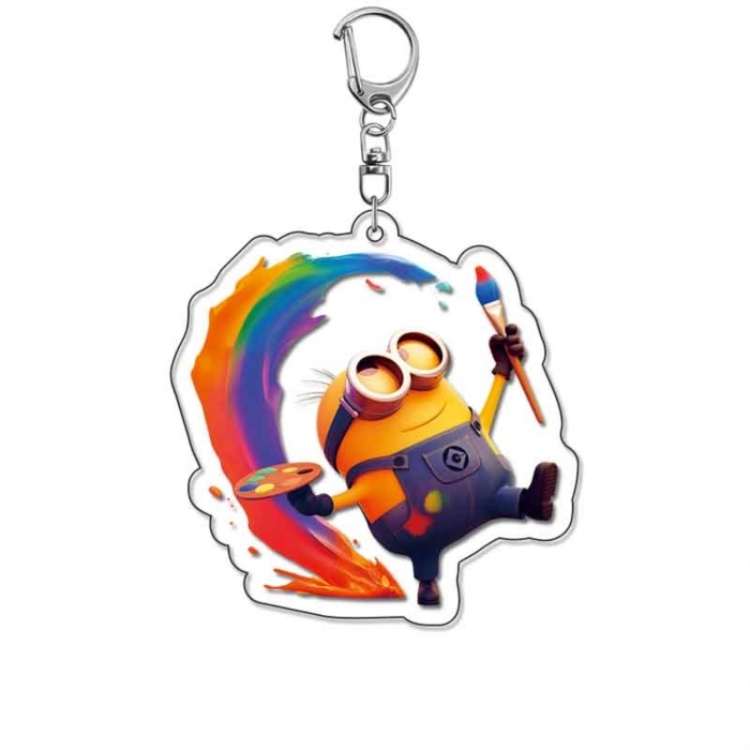 Minions Anime Acrylic Keychain Charm price for 5 pcs