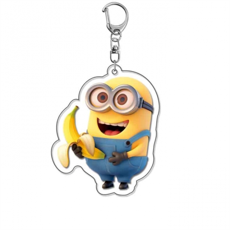 Minions Anime Acrylic Keychain Charm price for 5 pcs