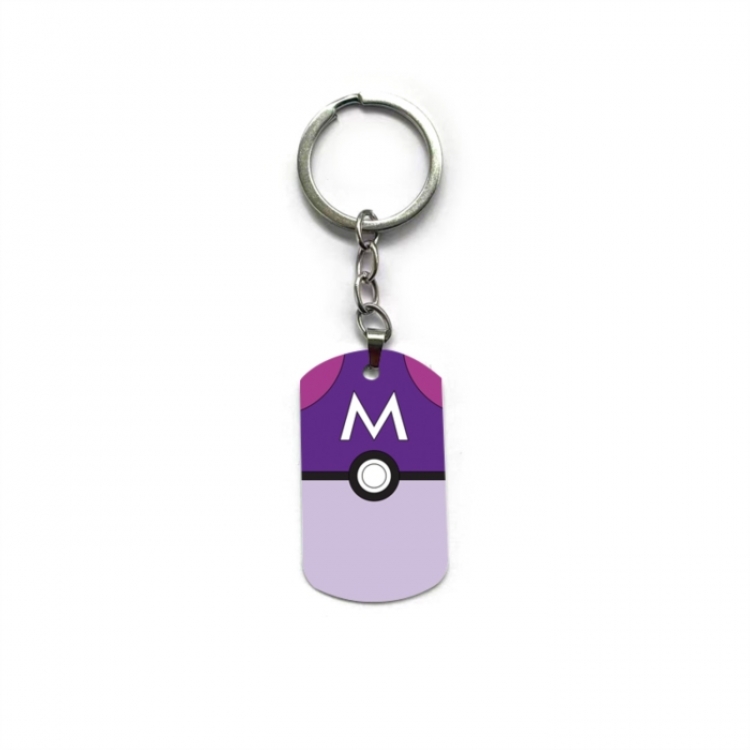 Pokemon Anime double-sided full-color printed keychain price for 5 pcs