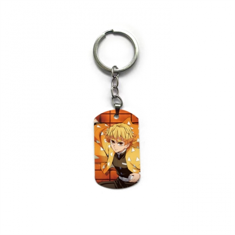 Demon Slayer Kimets Anime double-sided full-color printed keychain price for 5 pcs