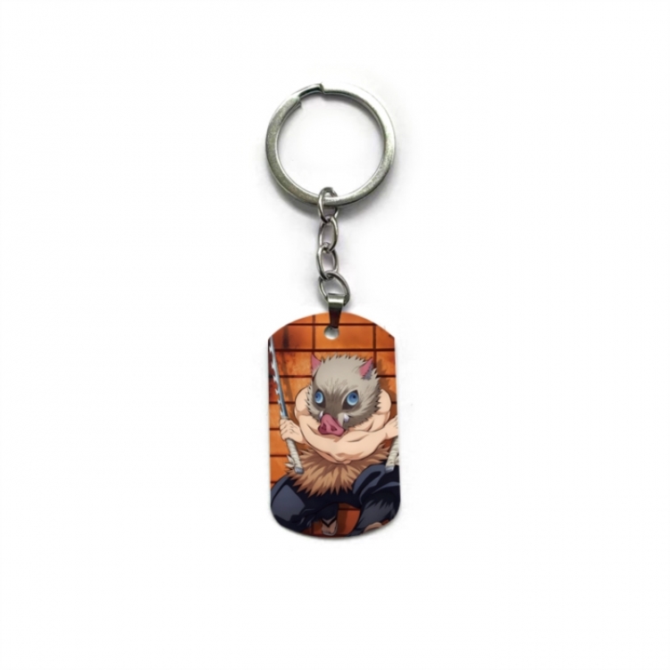 Demon Slayer Kimets Anime double-sided full-color printed keychain price for 5 pcs