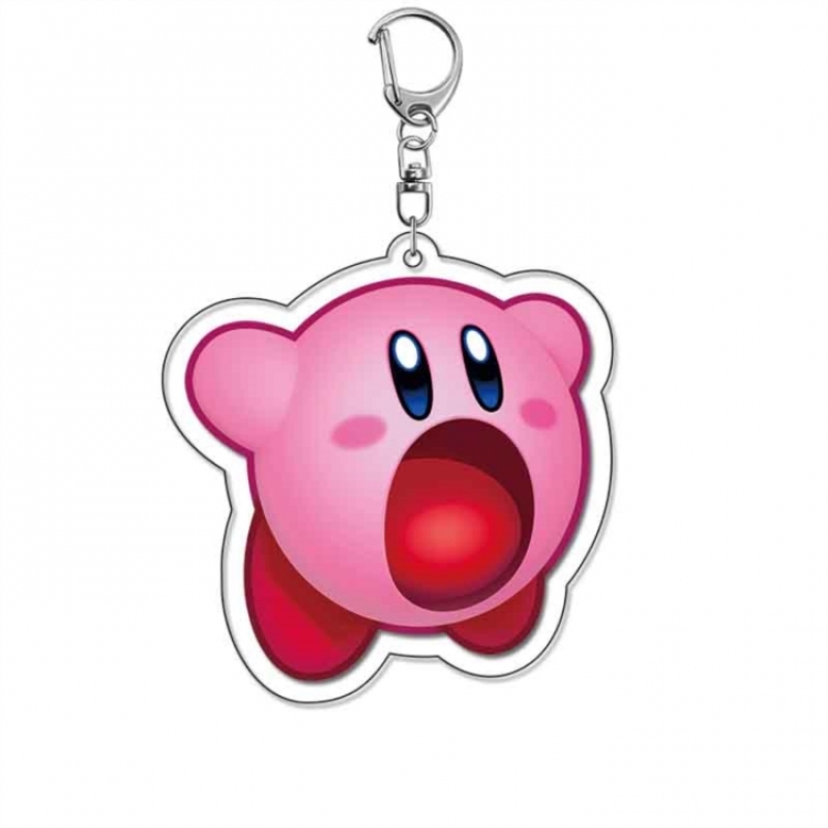 Kirby Anime Acrylic Keychain Charm price for 5 pcs