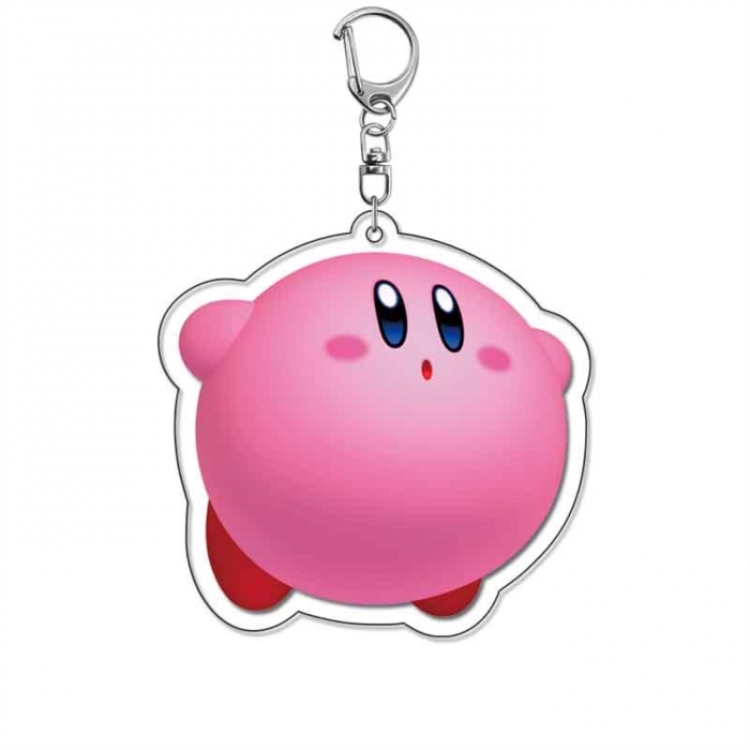 Kirby Anime Acrylic Keychain Charm price for 5 pcs