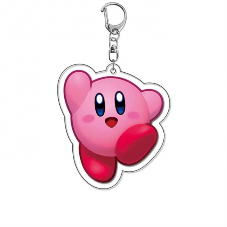 Kirby Anime Acrylic Keychain Charm price for 5 pcs