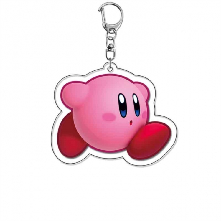 Kirby Anime Acrylic Keychain Charm price for 5 pcs
