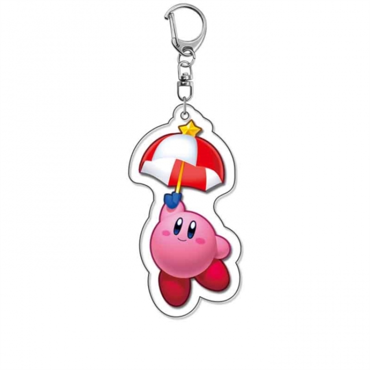 Kirby Anime Acrylic Keychain Charm price for 5 pcs