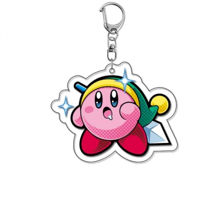 Kirby Anime Acrylic Keychain Charm price for 5 pcs