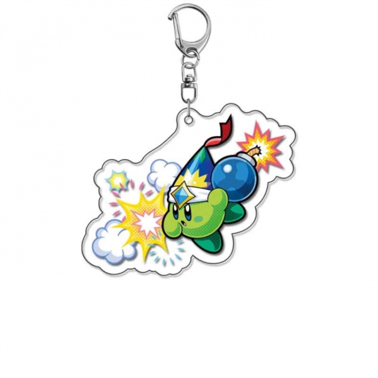 Kirby Anime Acrylic Keychain Charm price for 5 pcs