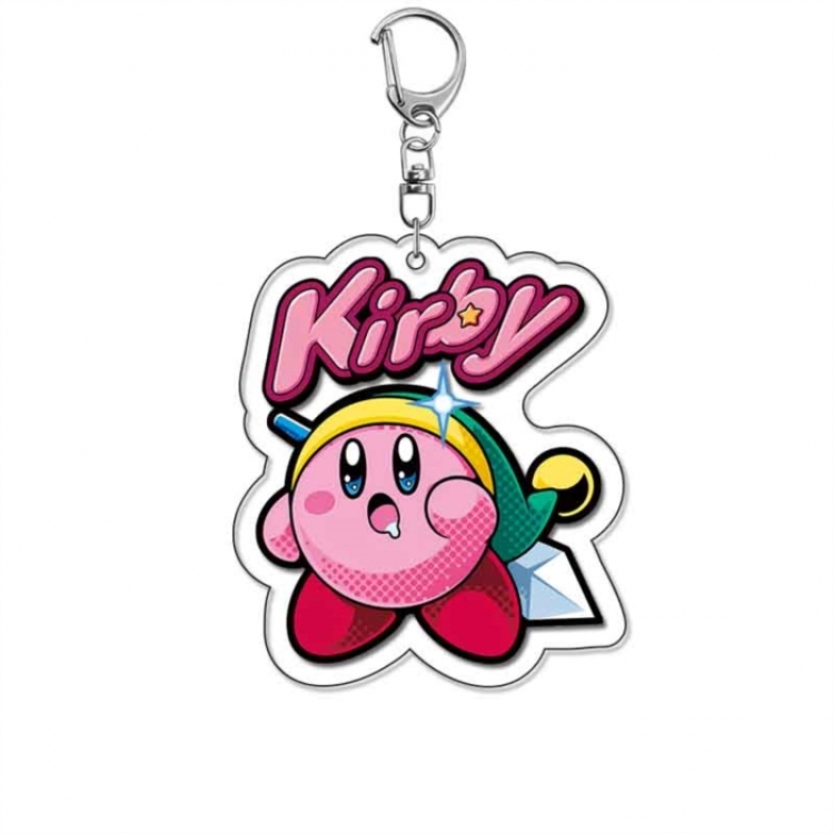 Kirby Anime Acrylic Keychain Charm price for 5 pcs