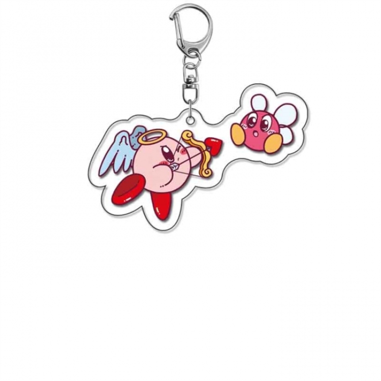 Kirby Anime Acrylic Keychain Charm price for 5 pcs