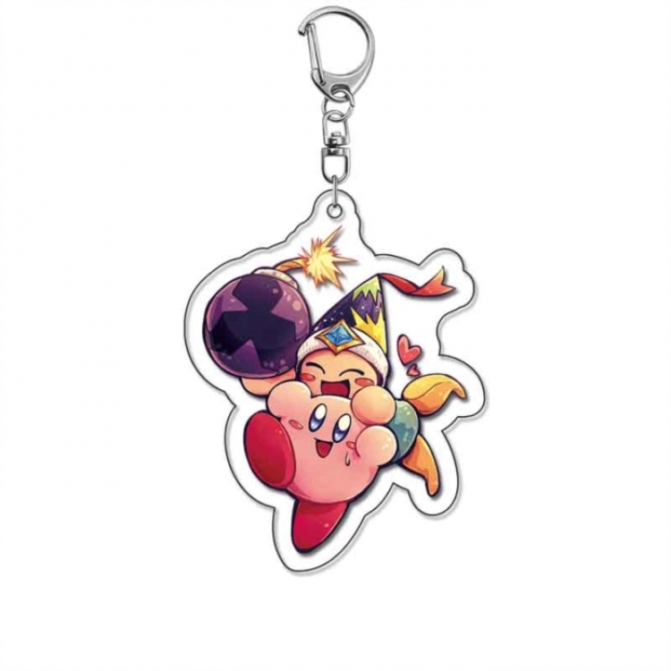 Kirby Anime Acrylic Keychain Charm price for 5 pcs