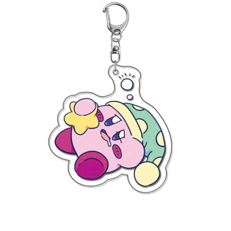 Kirby Anime Acrylic Keychain Charm price for 5 pcs