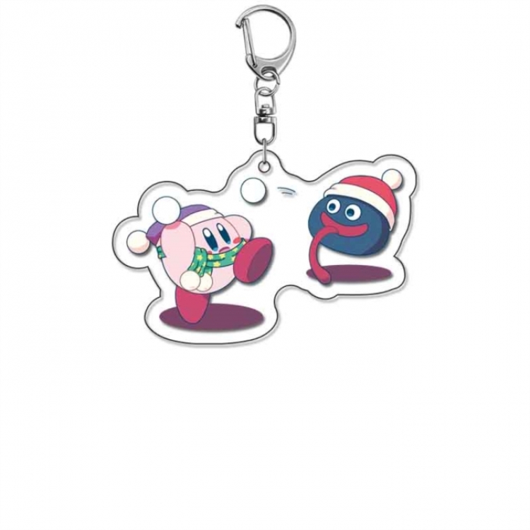 Kirby Anime Acrylic Keychain Charm price for 5 pcs