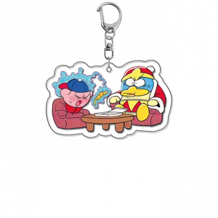 Kirby Anime Acrylic Keychain Charm price for 5 pcs