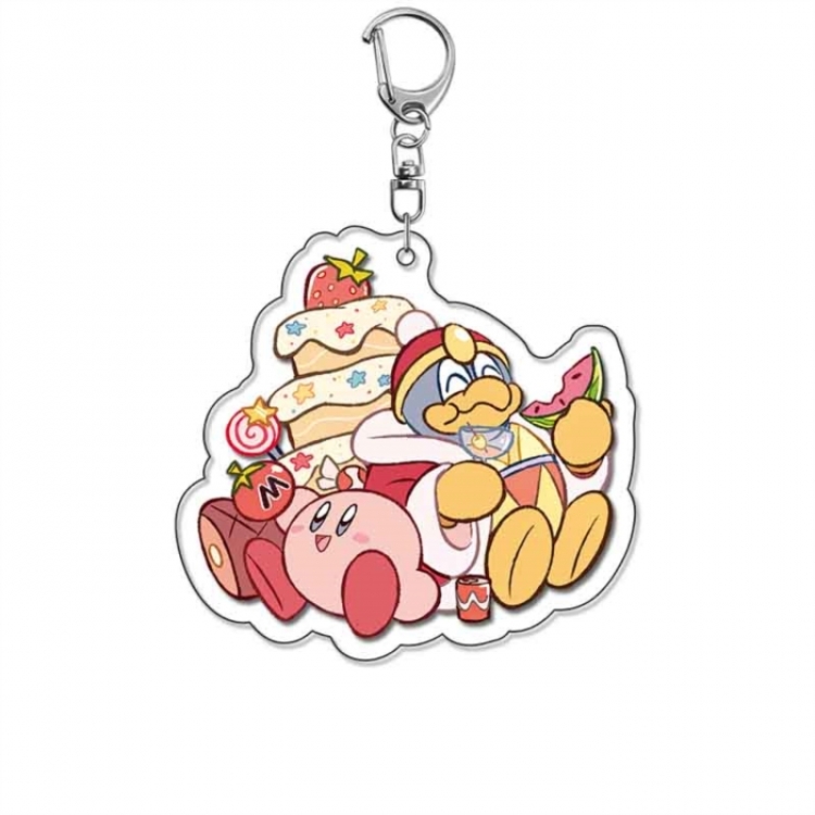 Kirby Anime Acrylic Keychain Charm price for 5 pcs
