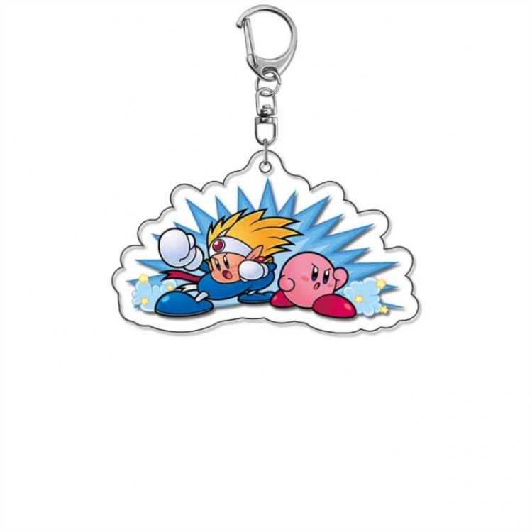 Kirby Anime Acrylic Keychain Charm price for 5 pcs
