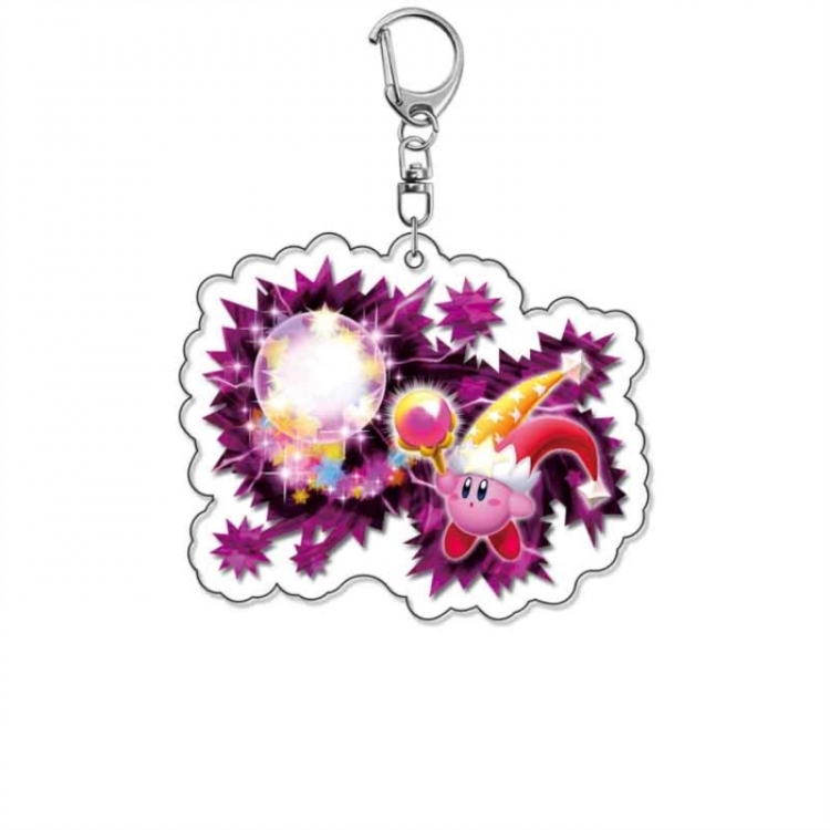 Kirby Anime Acrylic Keychain Charm price for 5 pcs