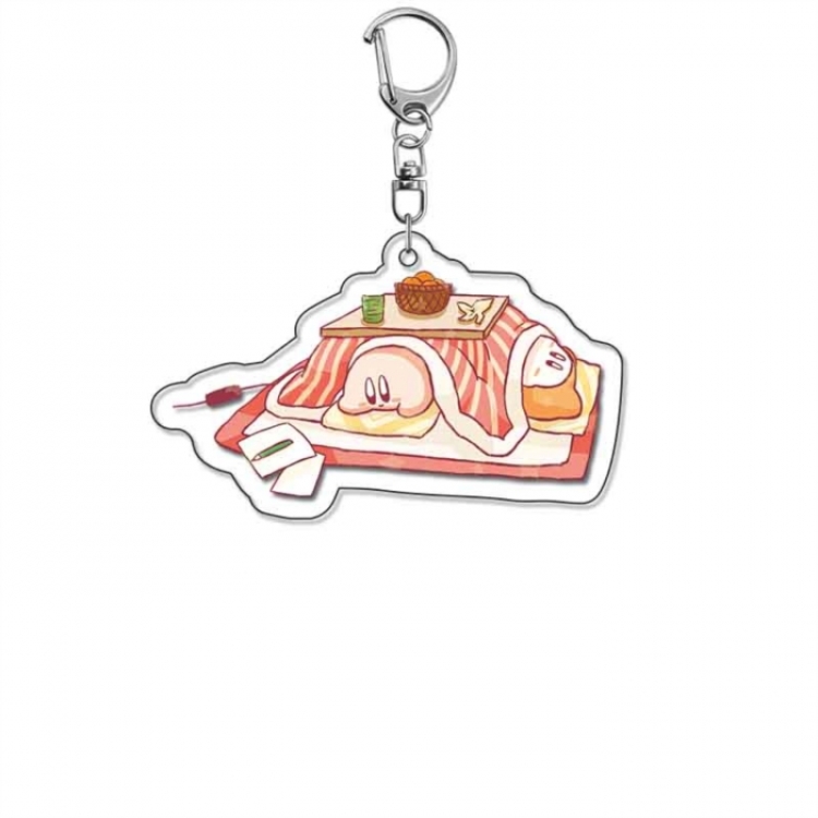Kirby Anime Acrylic Keychain Charm price for 5 pcs