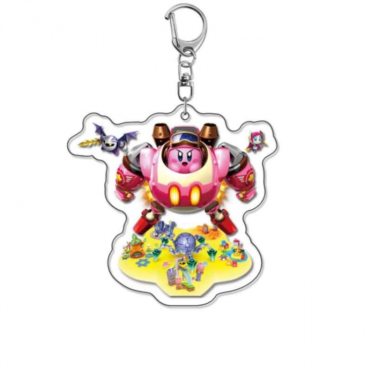 Kirby Anime Acrylic Keychain Charm price for 5 pcs