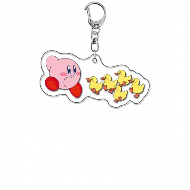 Kirby Anime Acrylic Keychain Charm price for 5 pcs