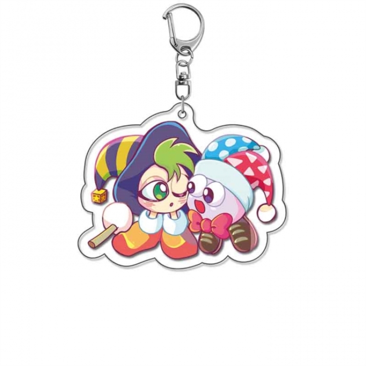 Kirby Anime Acrylic Keychain Charm price for 5 pcs