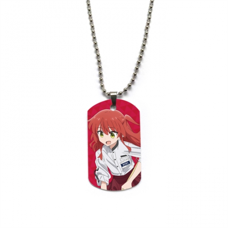 BOCCHI THE ROCK! Anime double-sided full color printed military brand necklace price for 5 pcs