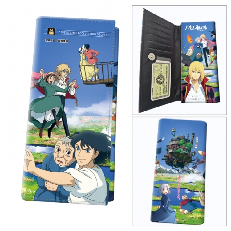 Kiki's Delivery  Anime wallet long wallet buckle storage bag 18.5x9.5x2CM 100g