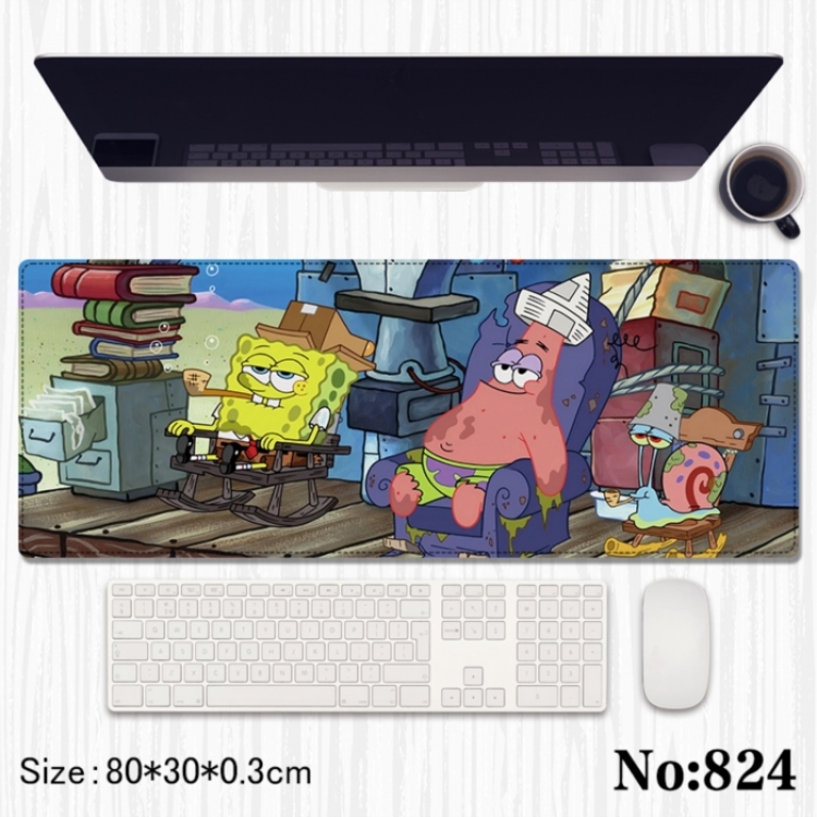 SpongeBob Anime peripheral PU tissue box creative storage box 19X12X13cm