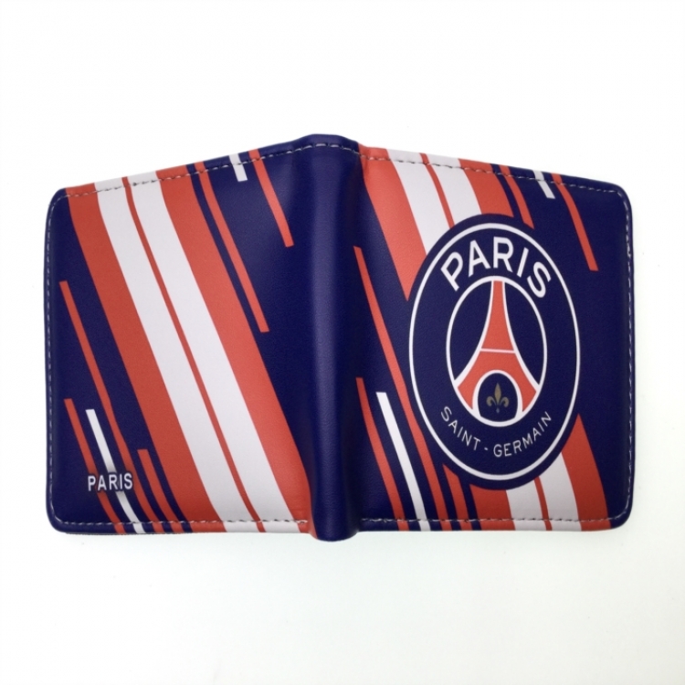 Football star Anime two fold  Short wallet 11X9.5CM 60G 