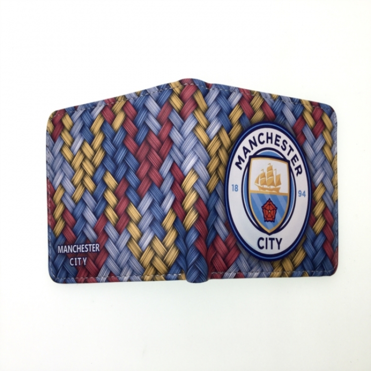 Football star Anime two fold  Short wallet 11X9.5CM 60G 