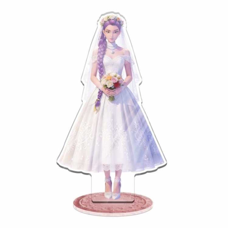 K-Pop Demon Hunters celebrity merchandise acrylic Standing figure Plates Keychain 16CM