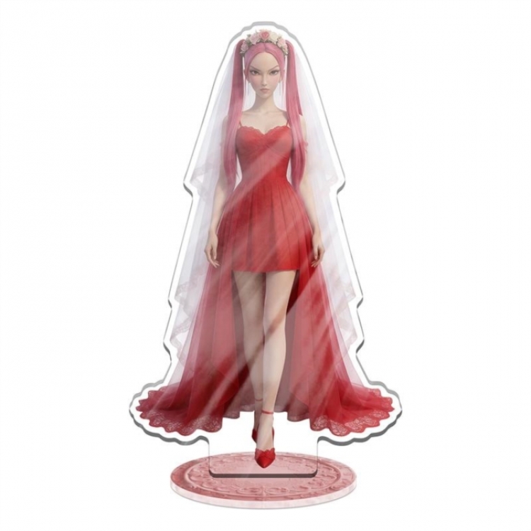 K-Pop Demon Hunters celebrity merchandise acrylic Standing figure Plates Keychain 16CM