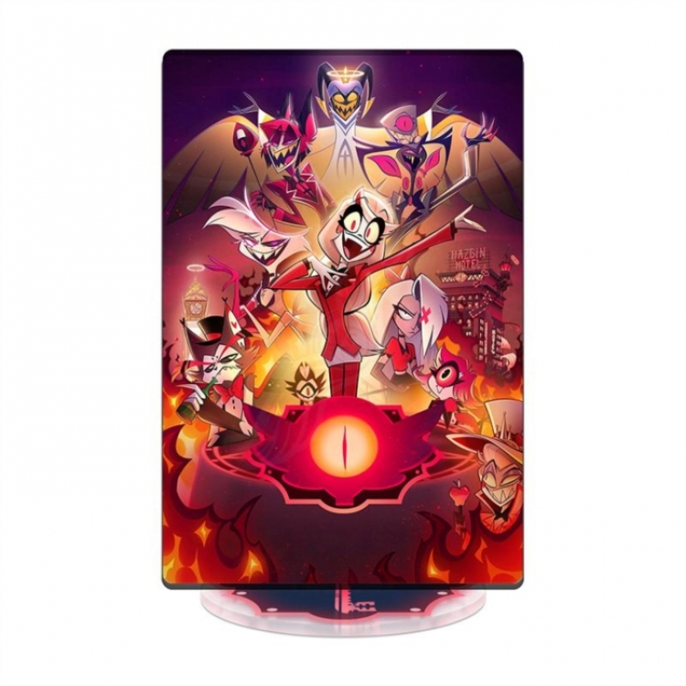 Hazbin Hotel celebrity merchandise acrylic Standing figure Plates Keychain 16CM