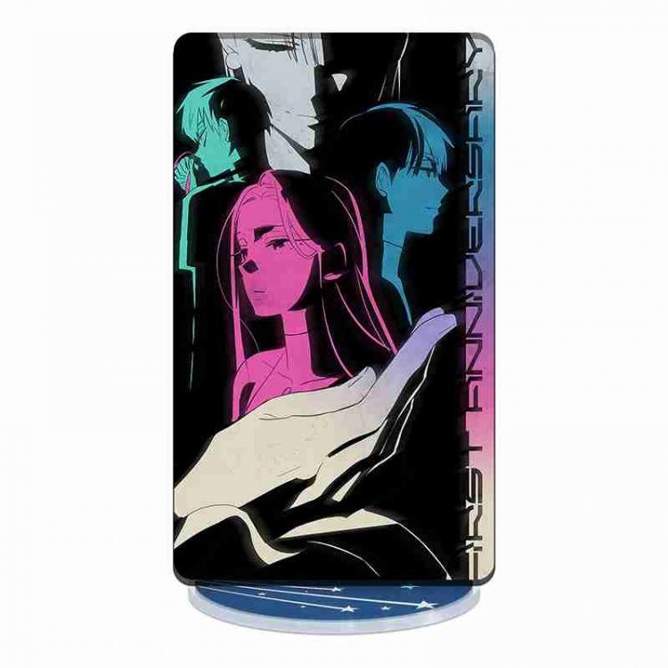 Alien Stage Acrylic night light 16 kinds of color changing USB interface box 14X7X4CM white base