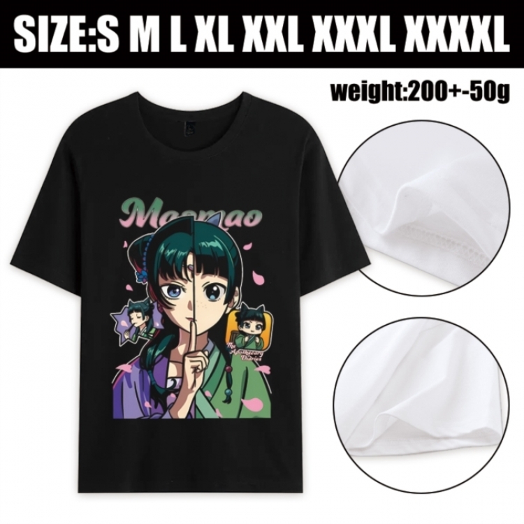 The Apothecary Diaries Hardware Anime printed pure cotton short sleeved T-shirt from S to 4XL