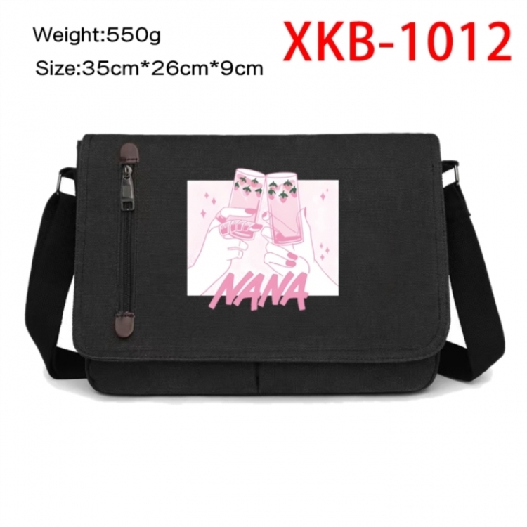 NANA Anime Retro Canvas Shoulder Bag Crossbody Bag Mailman Bag 35x26x9cm