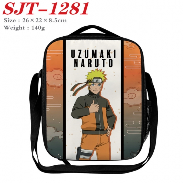 Naruto Anime Lunch Bag Crossbody Bag 26x22x8.5cm 