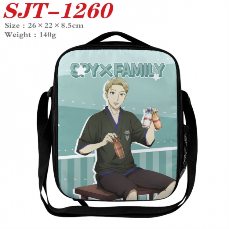 SPY×FAMILY Anime Lunch Bag Crossbody Bag 26x22x8.5cm 