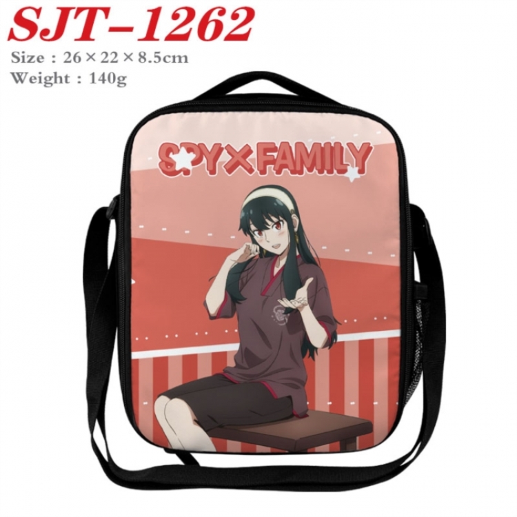 SPY×FAMILY Anime Lunch Bag Crossbody Bag 26x22x8.5cm 