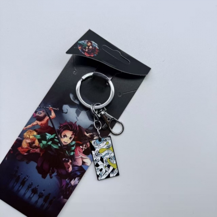 Demon Slayer Kimets Animation metal keychain pendant price for 5 pcs 
