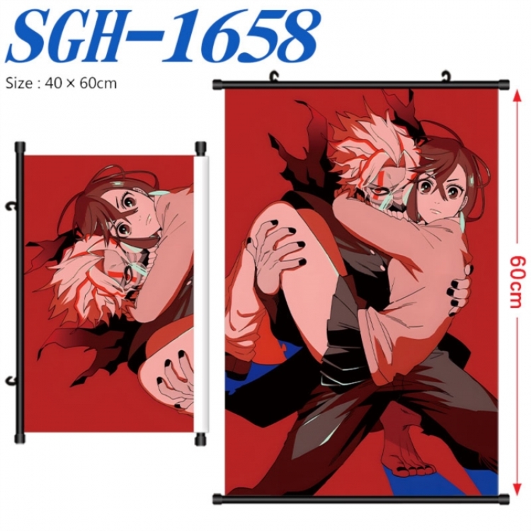 DANDADAN Anime digital printed pole style hanging picture Wall Scroll 40x60cm
