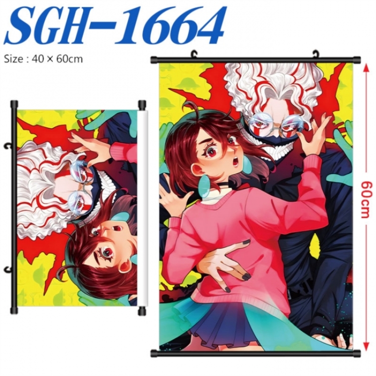 DANDADAN Anime digital printed pole style hanging picture Wall Scroll 40x60cm