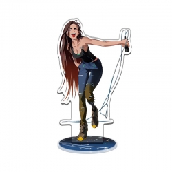 Alien Stage Acrylic Night Light 16 Color-changing USB Interface Box Set 19X7X4CM white base