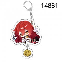 Honkai: Star Rail Anime acrylic Pendant Key Chain  price for 5 pcs