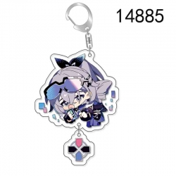 Honkai: Star Rail Anime acrylic Pendant Key Chain  price for 5 pcs