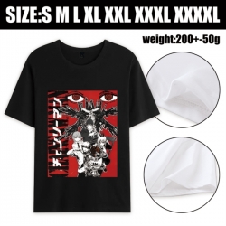 Chainsaw Man Anime printed pure cotton short sleeved T-shirt from S to 4XL