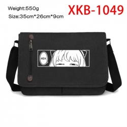 SPY×FAMILY Anime Retro Canvas Shoulder Bag Crossbody Bag Mailman Bag 35x26x9cm