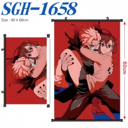 DANDADAN Anime digital printed pole style hanging picture Wall Scroll 40x60cm