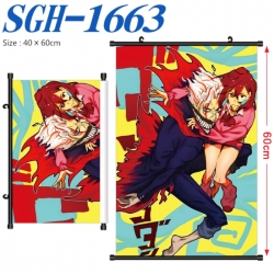 DANDADAN Anime digital printed pole style hanging picture Wall Scroll 40x60cm