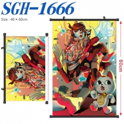 DANDADAN Anime digital printed pole style hanging picture Wall Scroll 40x60cm